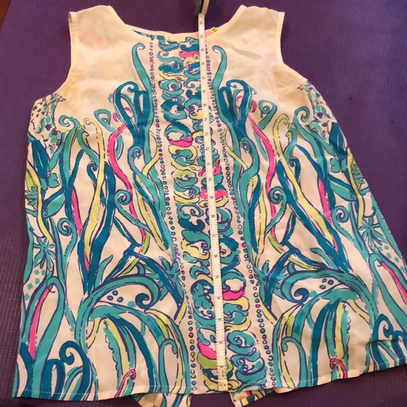 Lily Pulitzer Silk Blouse - Picture 12 of 12